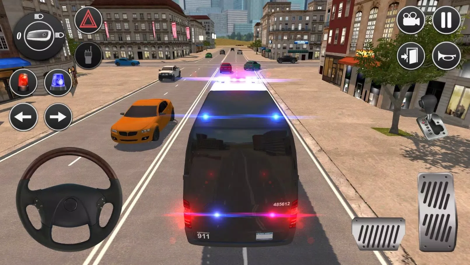 American Police Van Driving 스크린샷