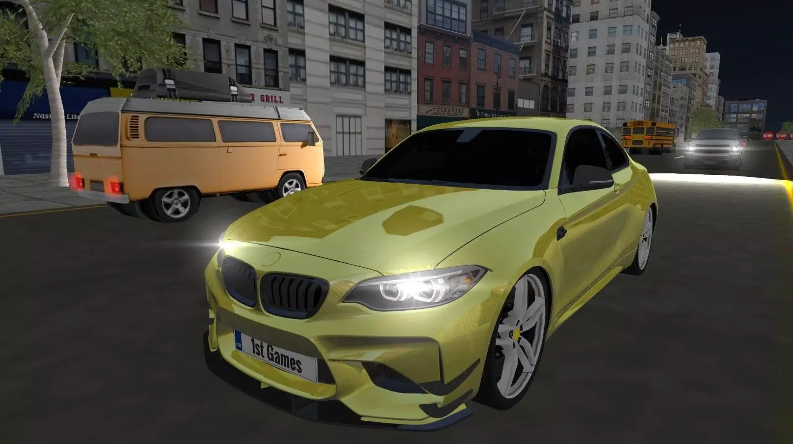 ภาพหน้าจอของ M5 Modified Sport Car Driving