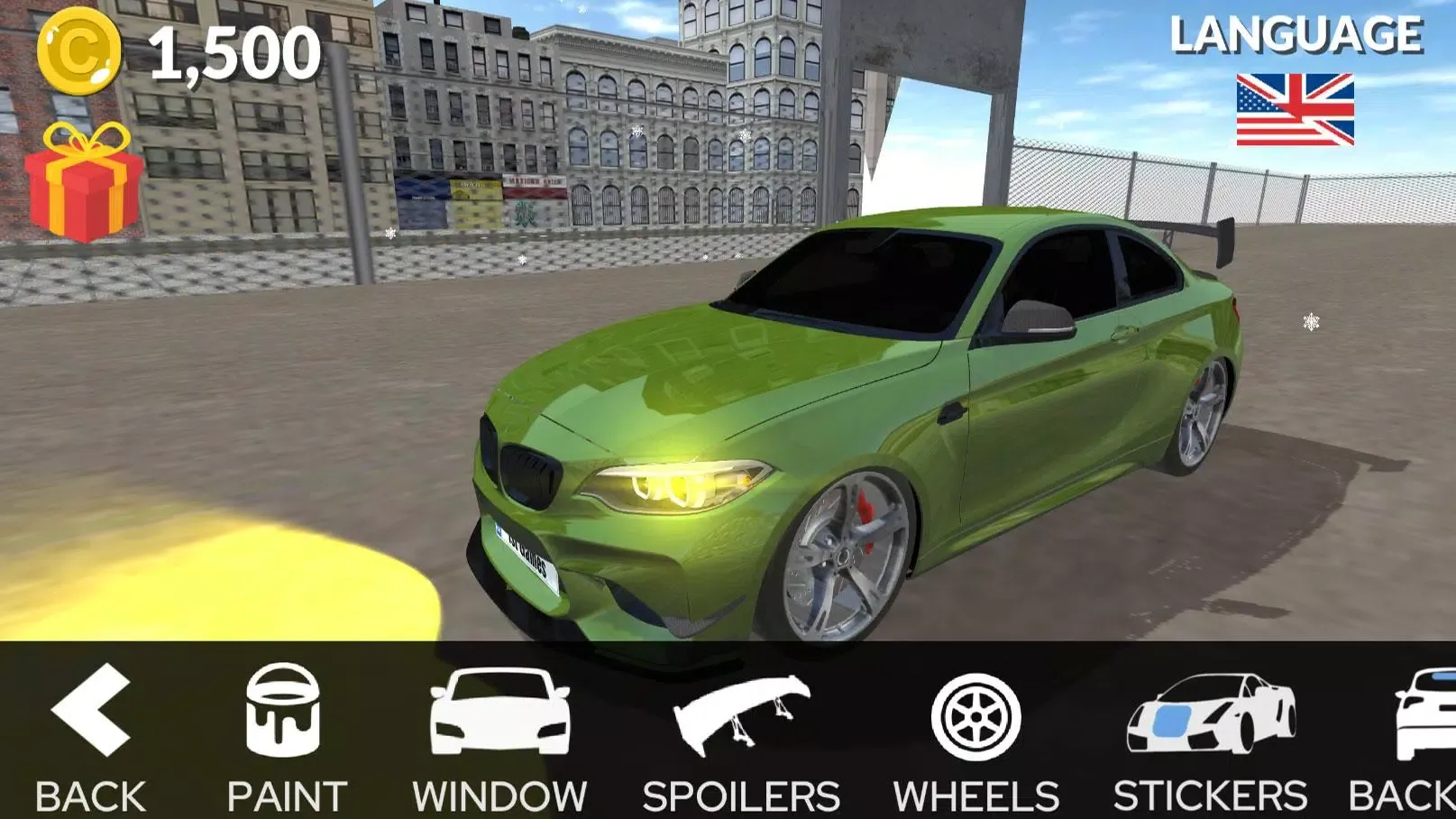 ภาพหน้าจอของ M5 Modified Sport Car Driving