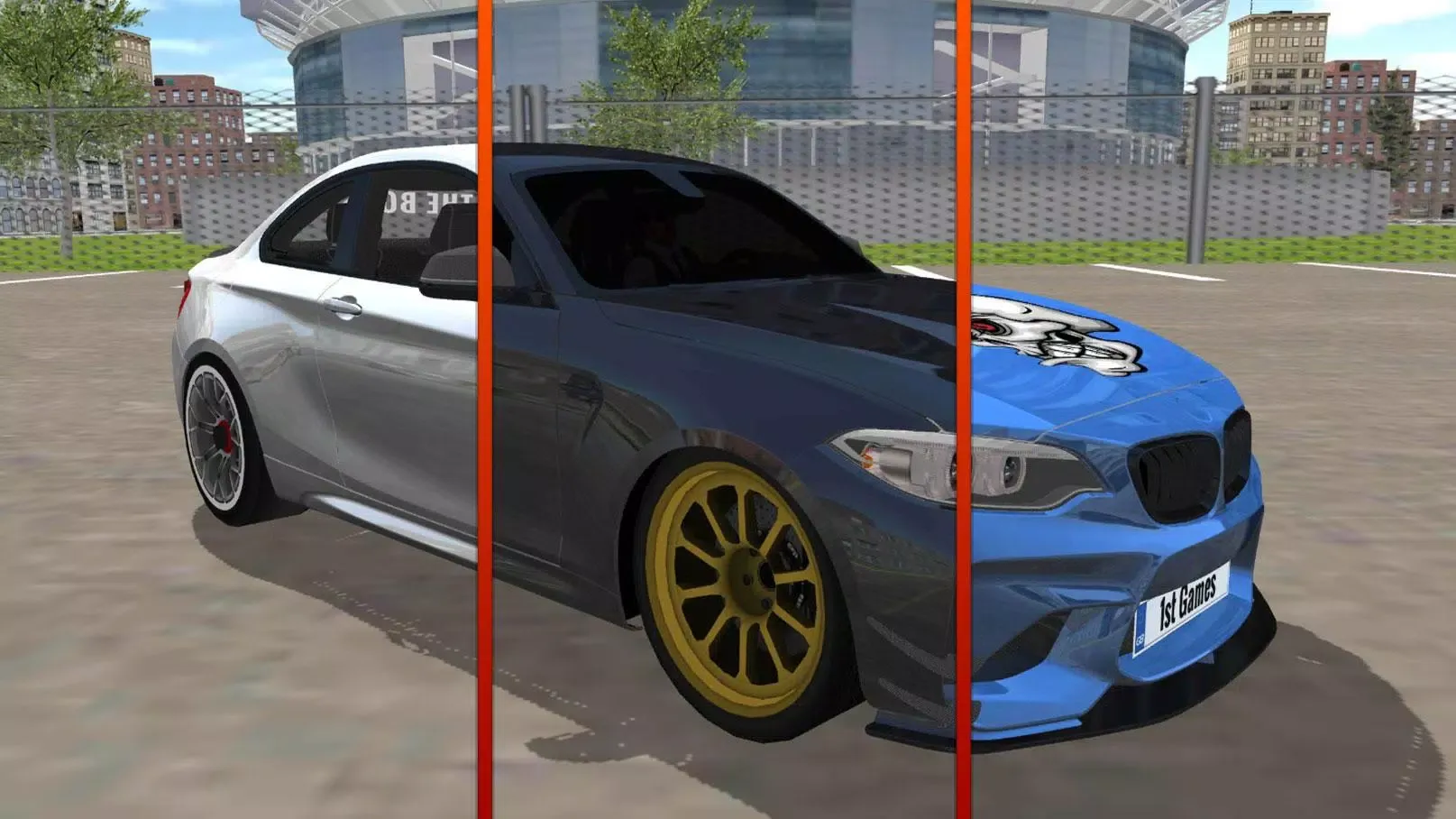 ภาพหน้าจอของ M5 Modified Sport Car Driving