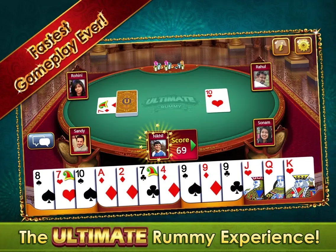 Zrzuty ekranu Ultimate Rummy by RummyCircle iPad 