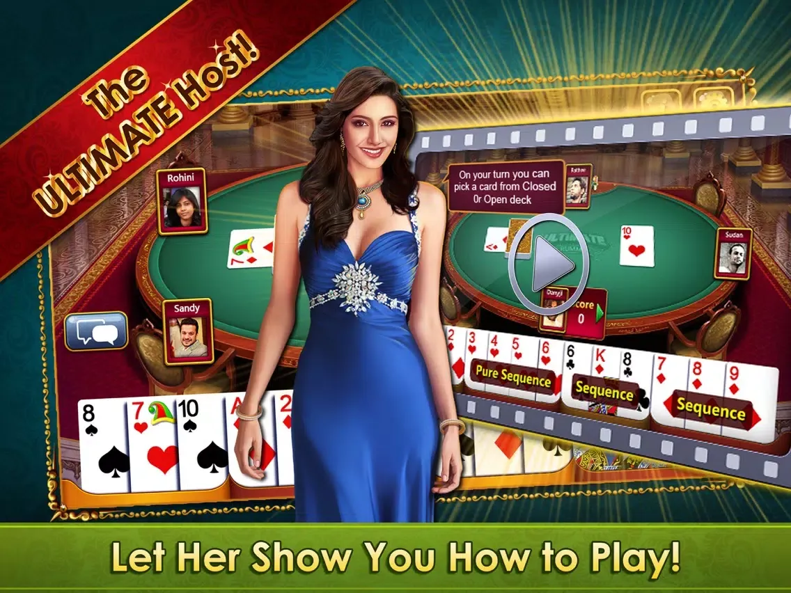 Zrzuty ekranu Ultimate Rummy by RummyCircle iPad 