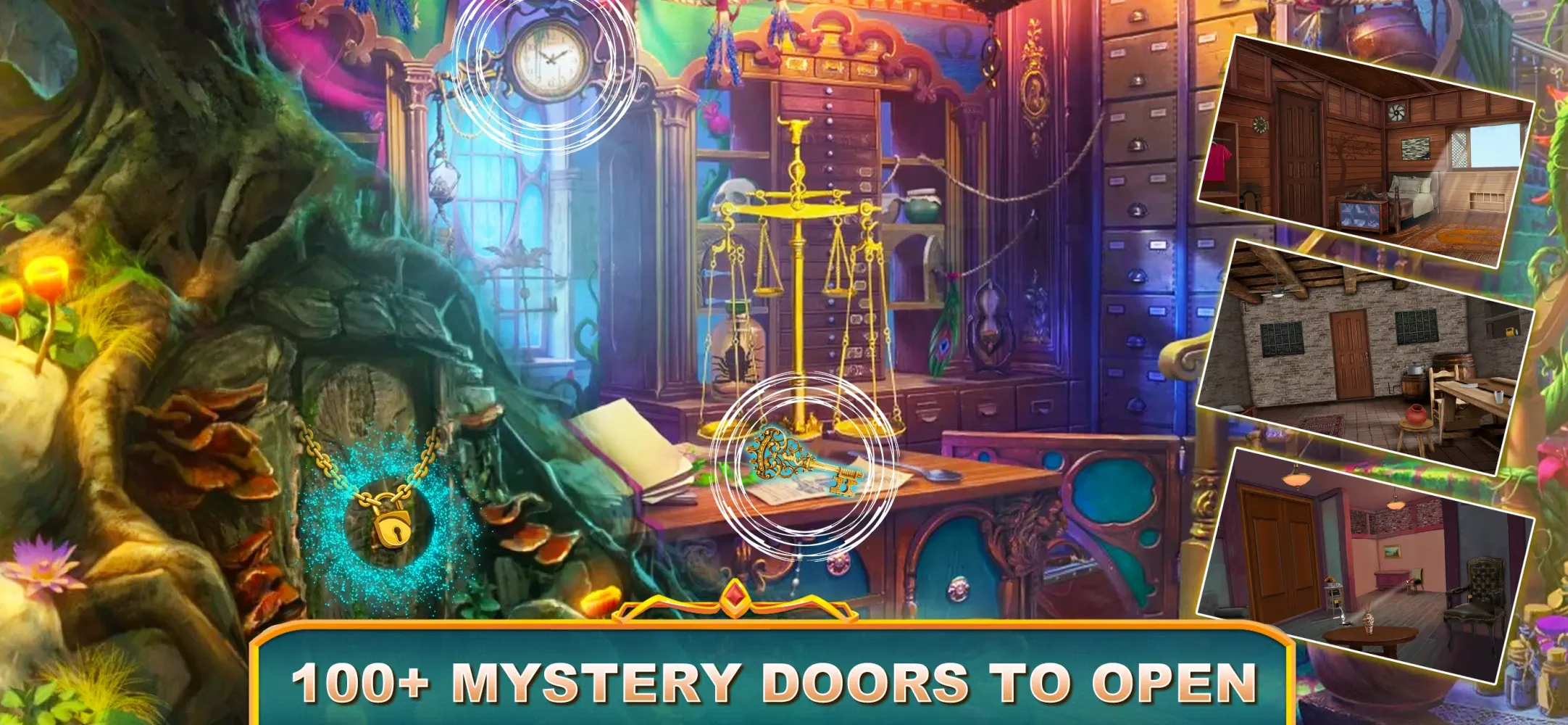100 Doors سکرین شاٹس
