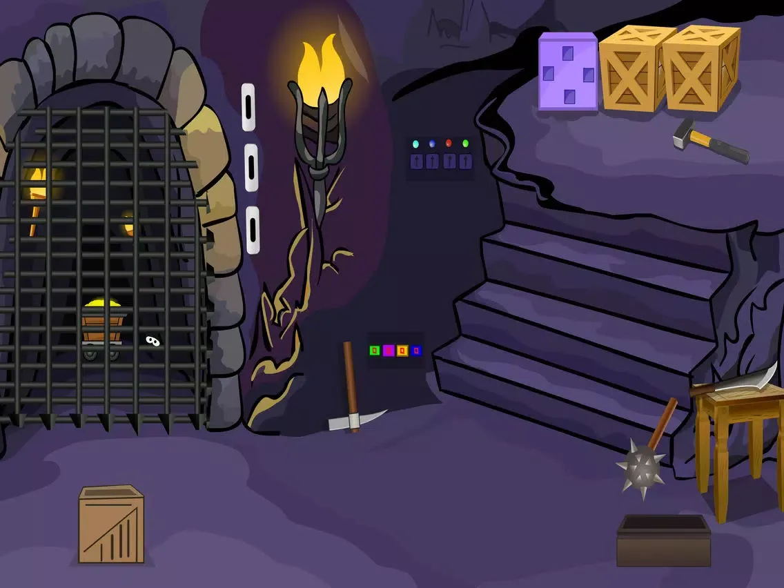 ภาพหน้าจอของ Cave Treasure Escape iPad 
