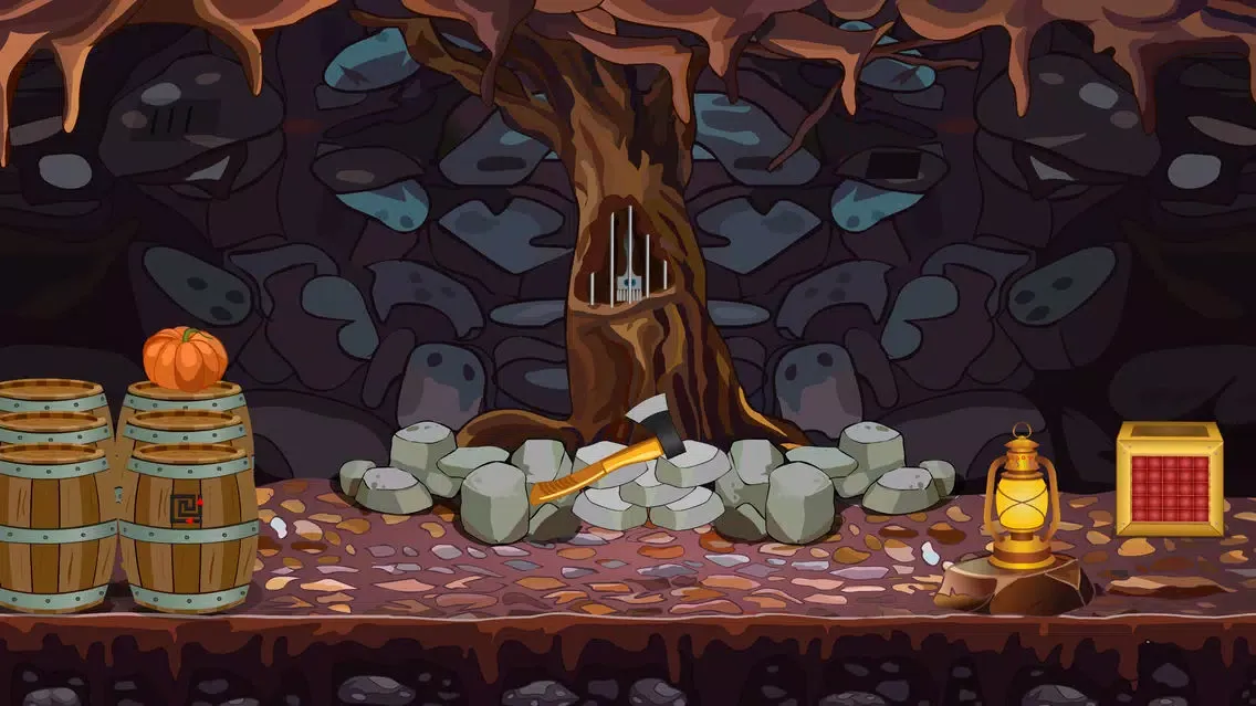 ภาพหน้าจอของ Cave Treasure Escape