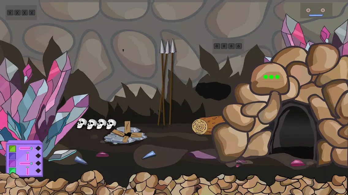 ภาพหน้าจอของ Cave Treasure Escape