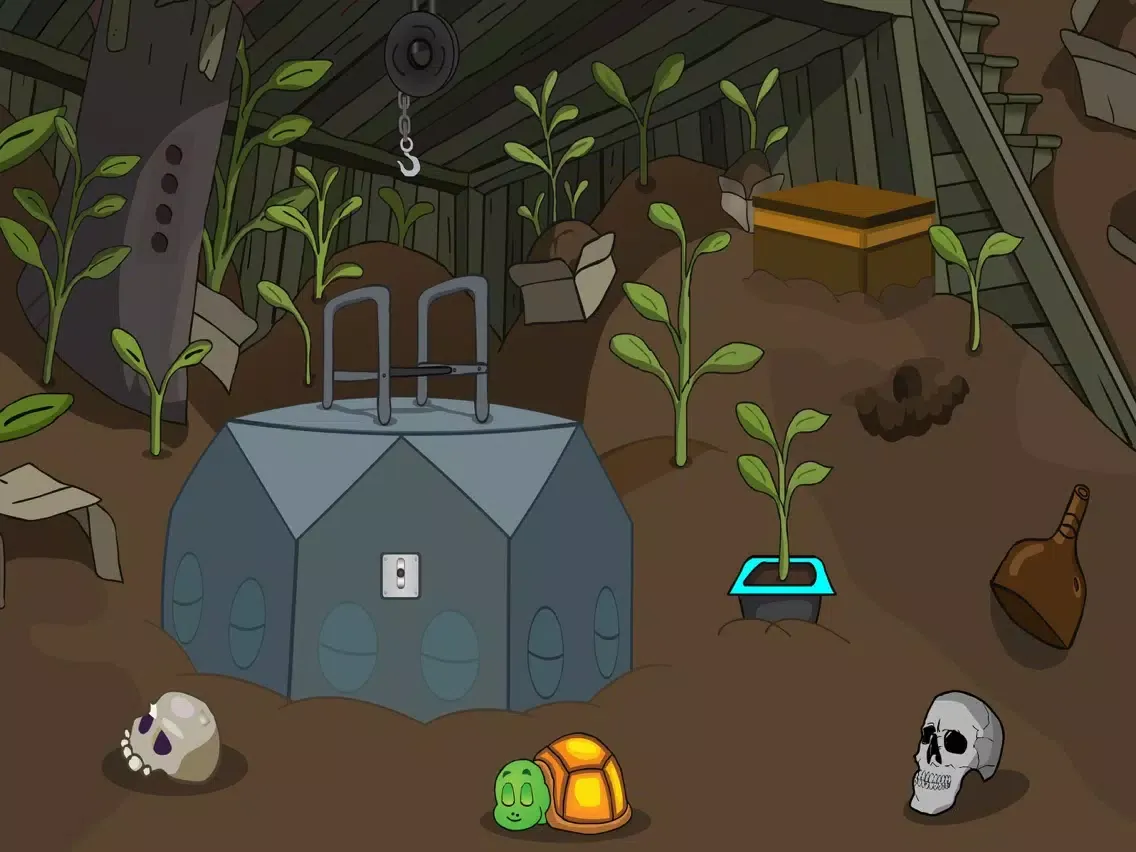 ภาพหน้าจอของ Old House Treasure Escape iPad 