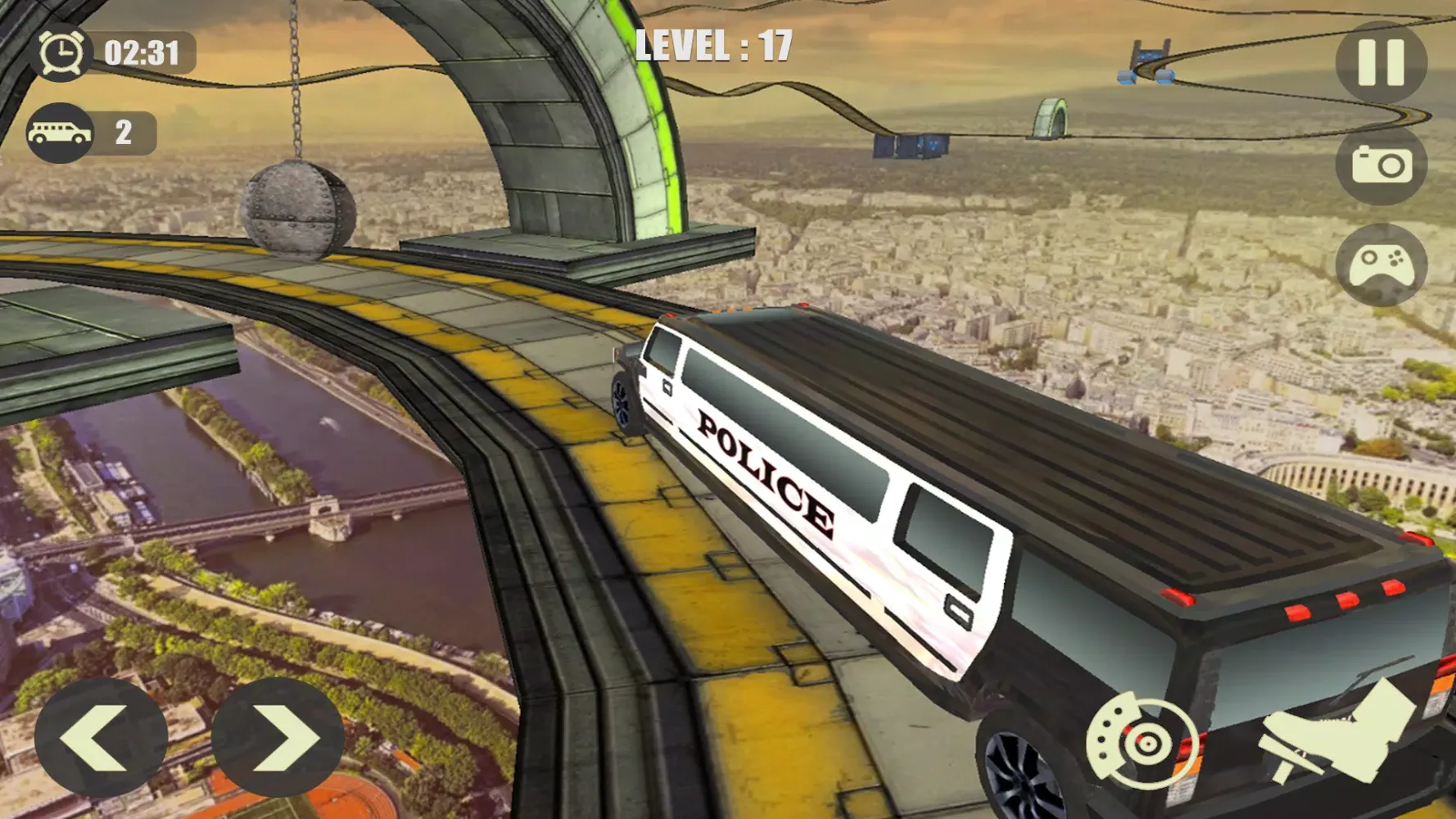 Capturas de pantalla de Impossible Limo Driving Tracks