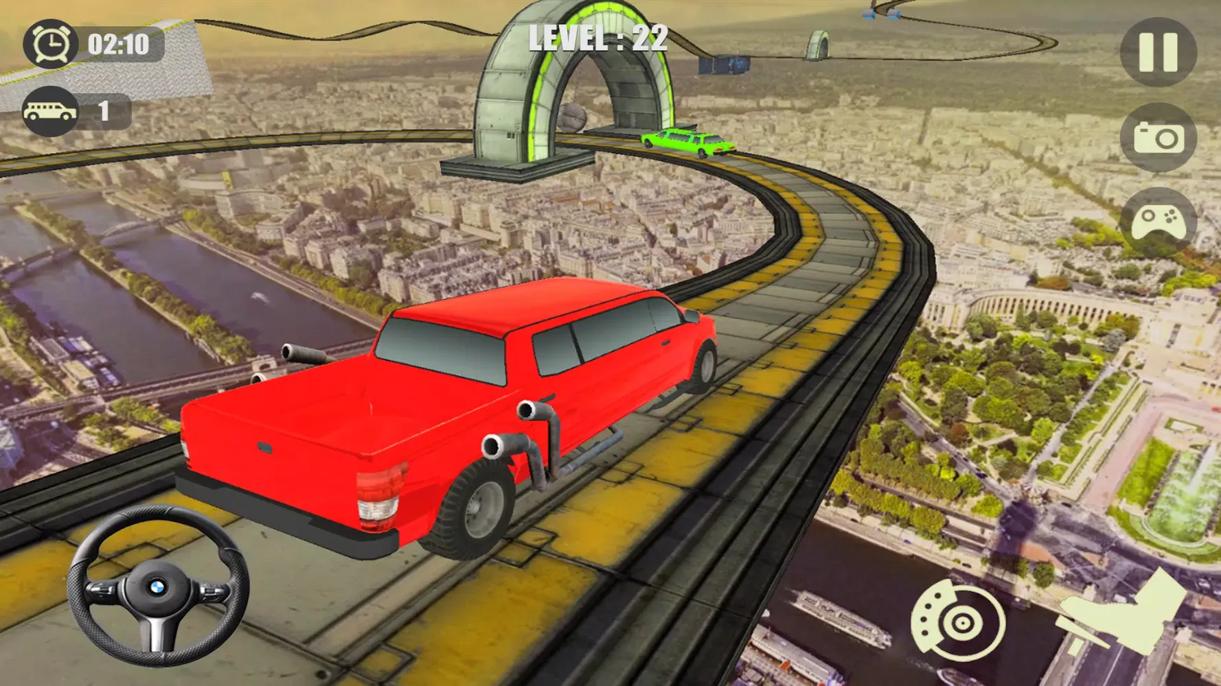 Capturas de pantalla de Impossible Limo Driving Tracks