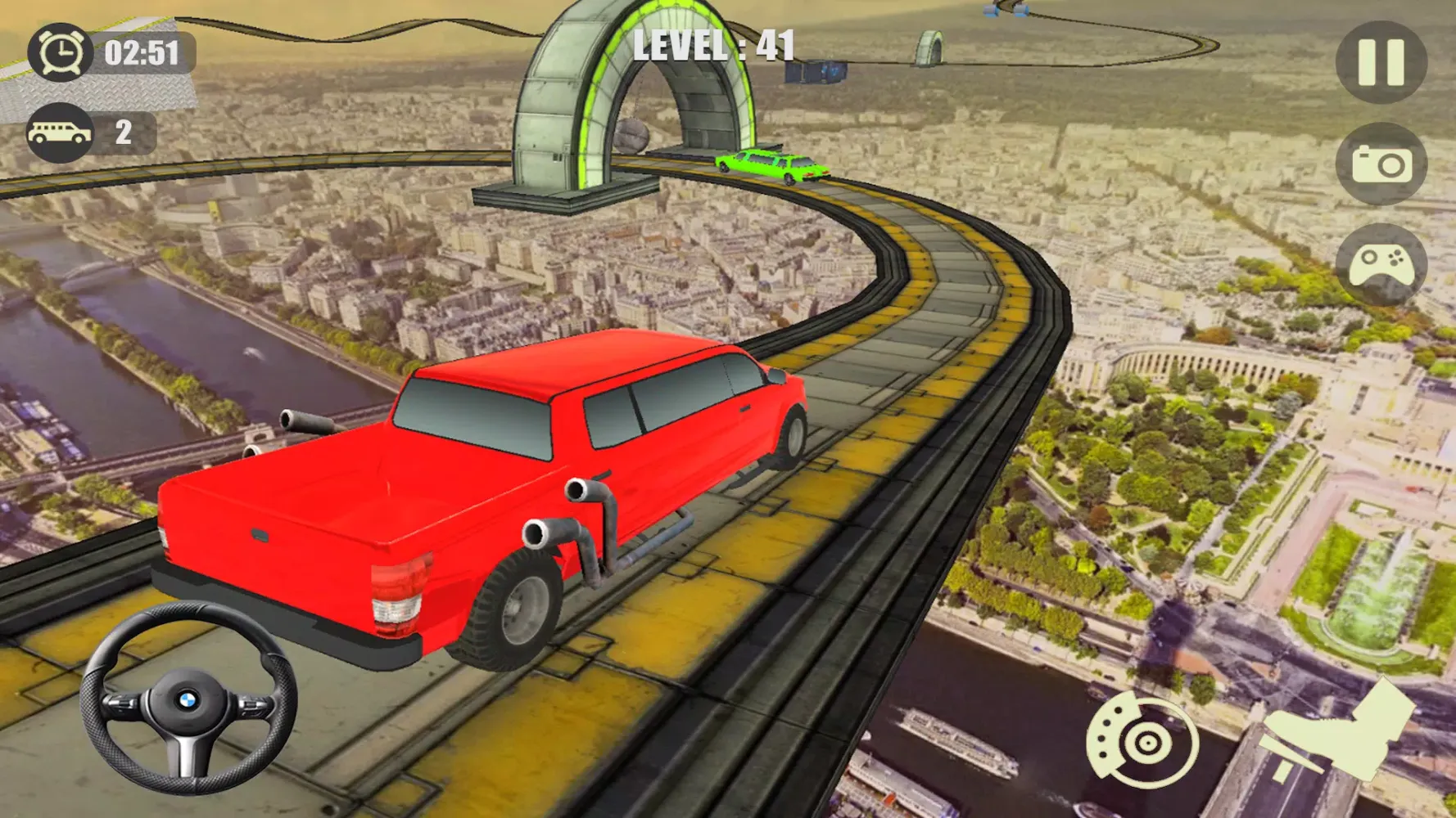 Capturas de pantalla de Impossible Limo Driving Tracks