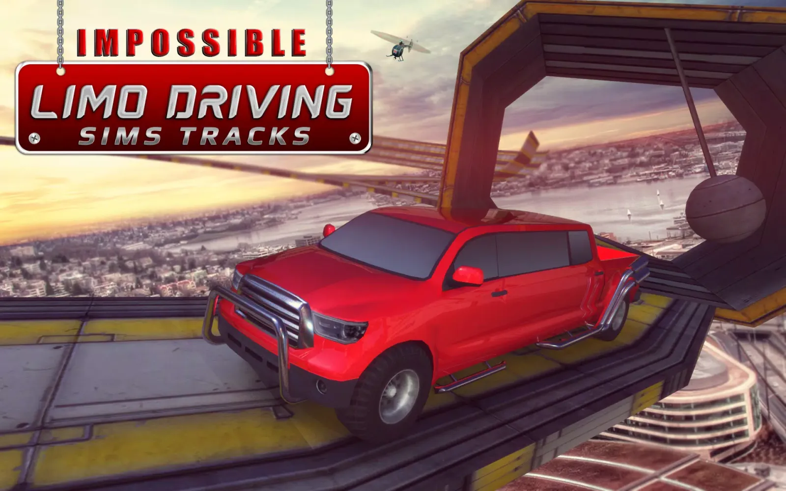 Capturas de pantalla de Impossible Limo Driving Tracks