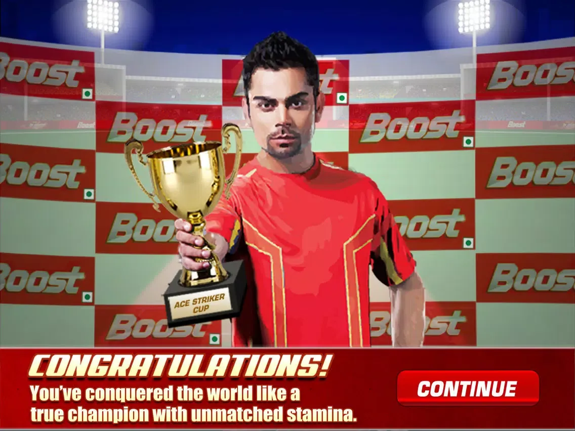 Tangkapan skrin Boost Power Cricket iPad 