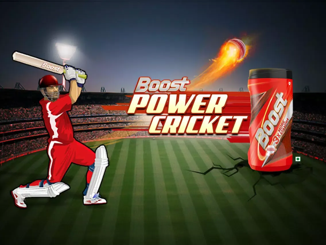 Tangkapan skrin Boost Power Cricket iPad 