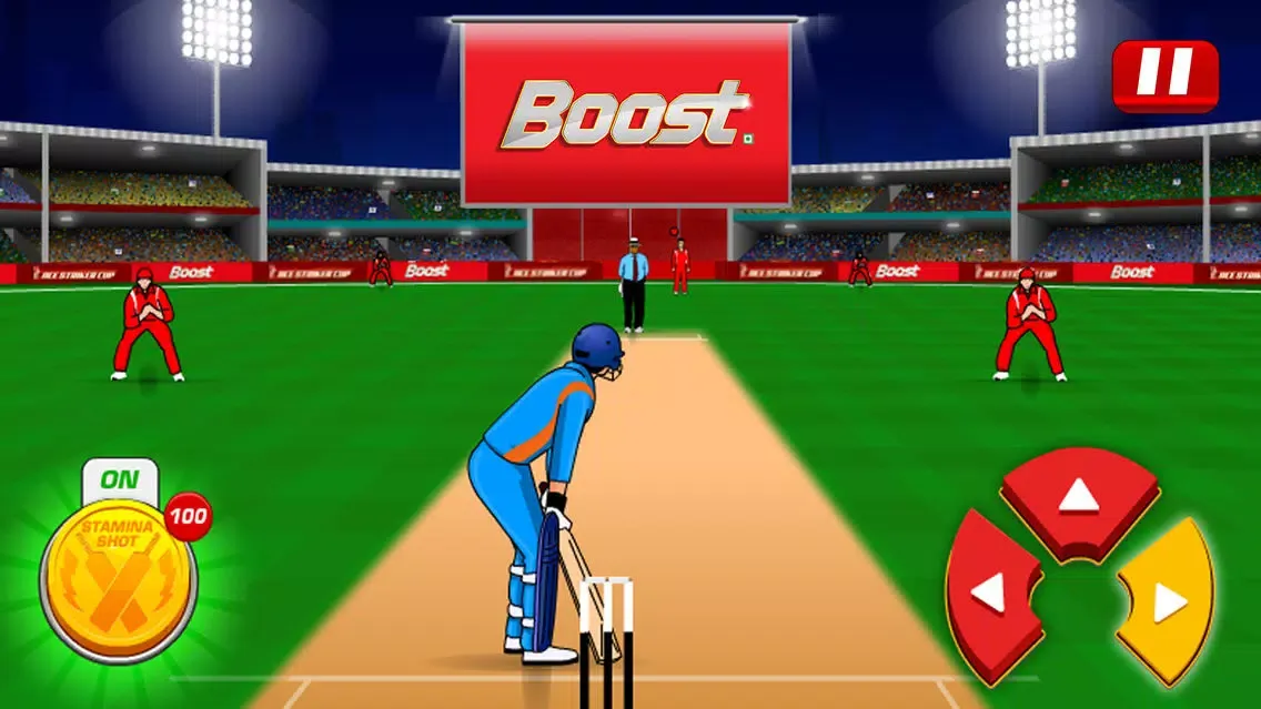 Tangkapan skrin Boost Power Cricket