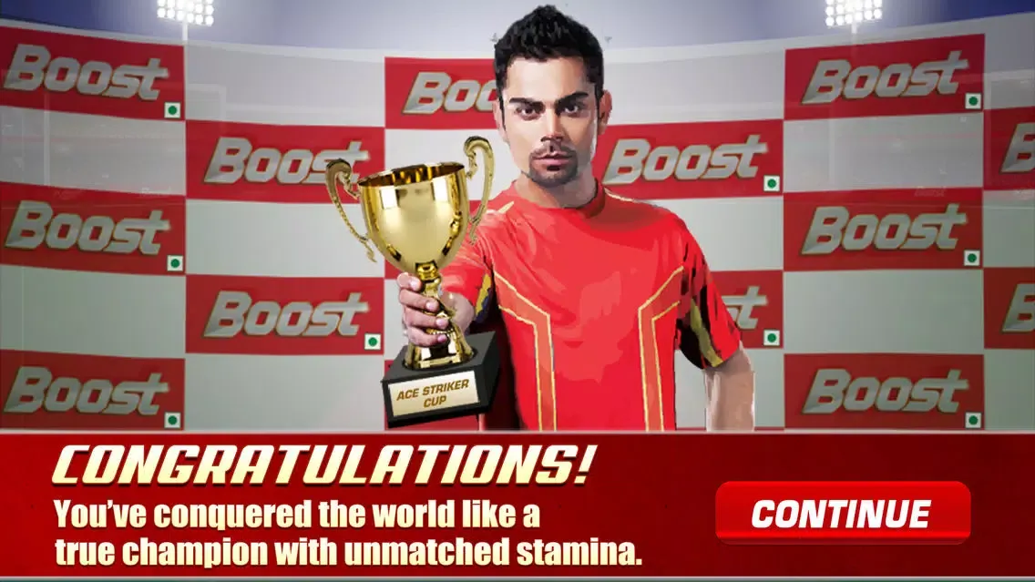 Tangkapan skrin Boost Power Cricket