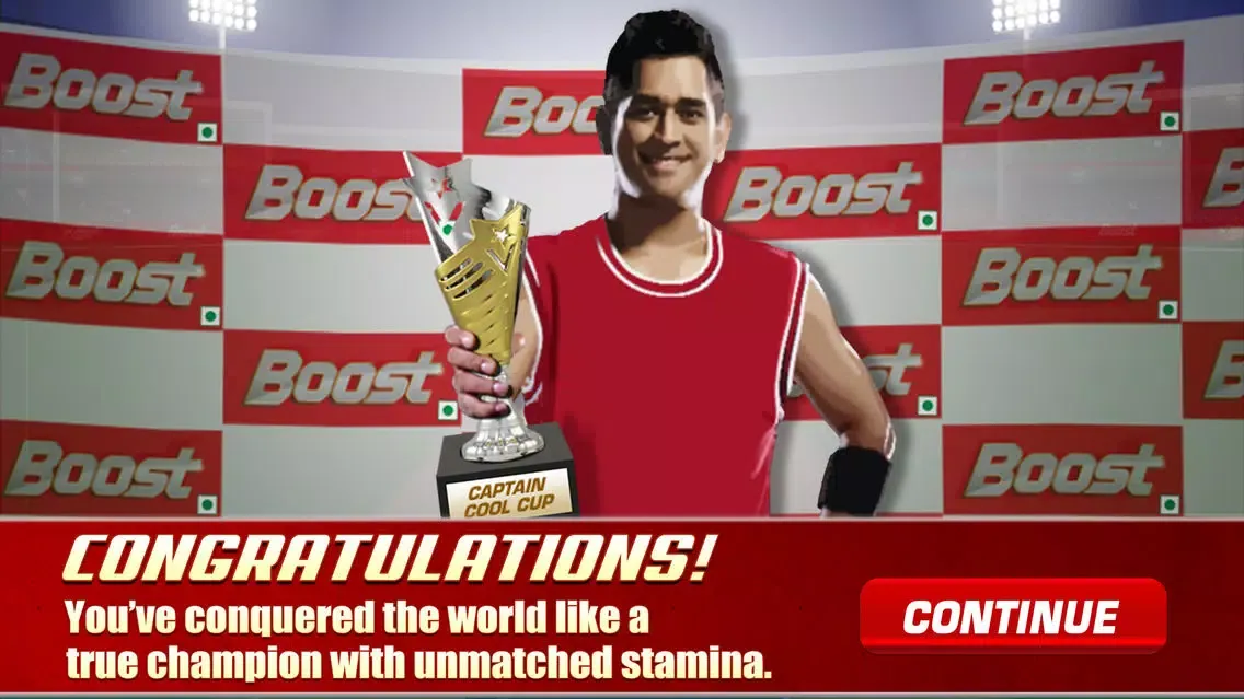 Tangkapan skrin Boost Power Cricket