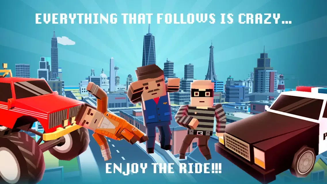 Car Driving in Crazy Town 스크린샷