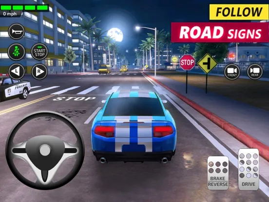 Capturas de tela do Driving Academy: Car Games iPad 