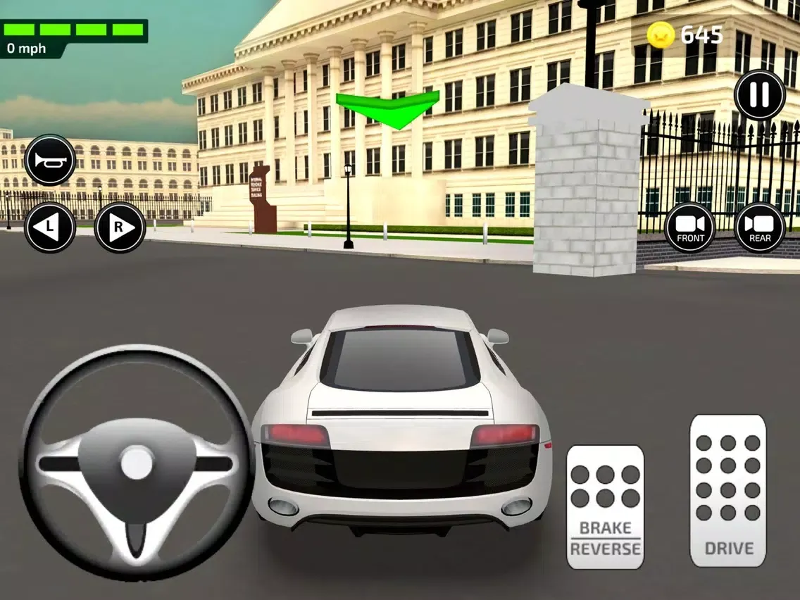 Driving Trump Car Simulator 3D iPad 应用截图