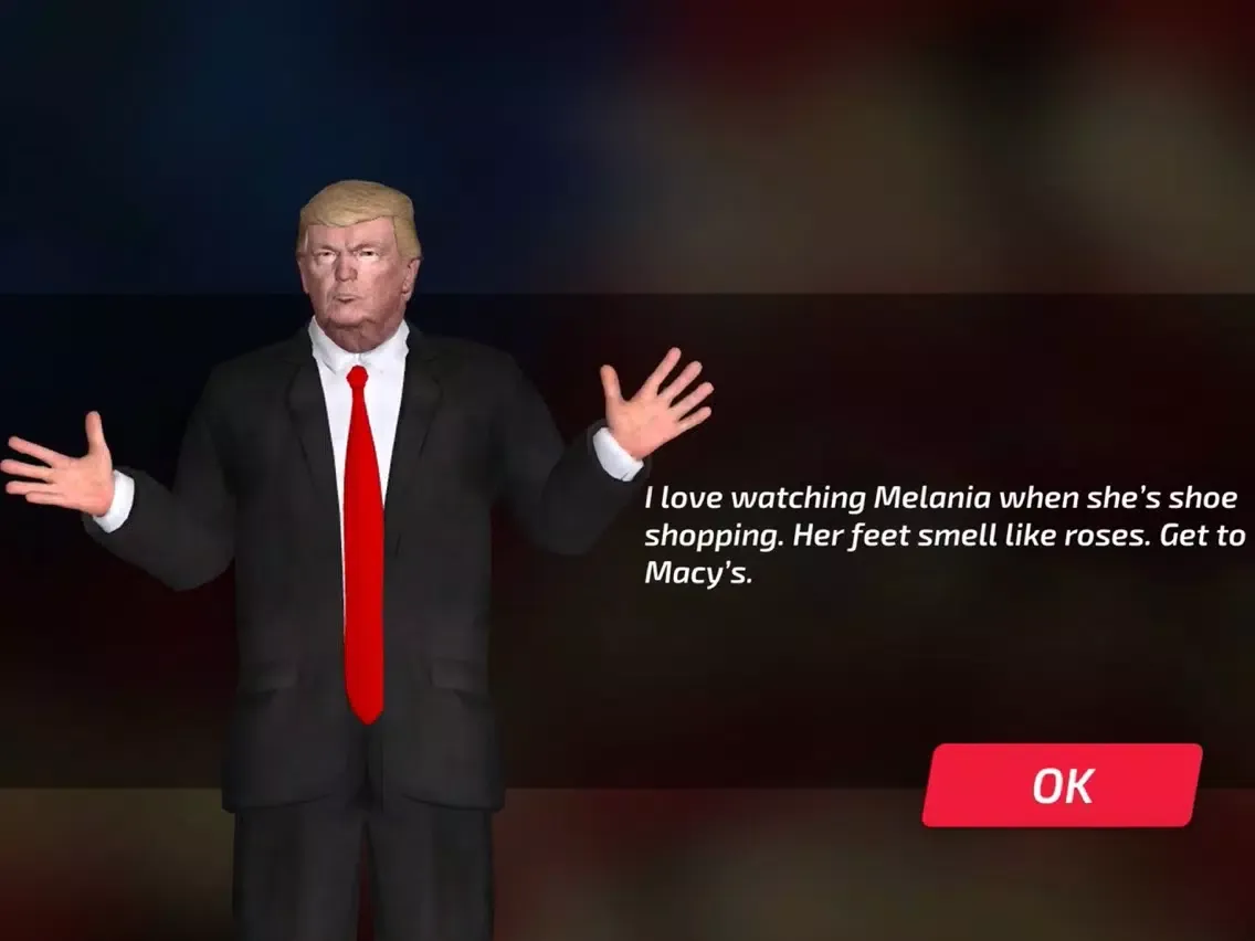 Driving Trump Car Simulator 3D iPad 应用截图