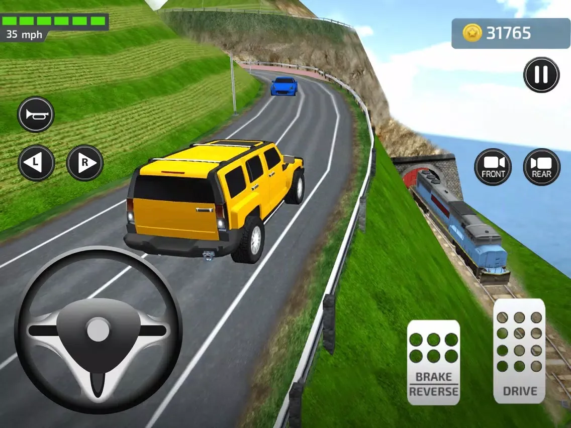 Driving Trump Car Simulator 3D iPad 应用截图