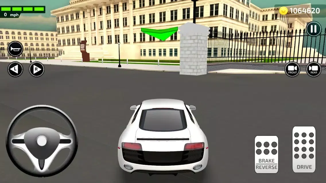 Driving Trump Car Simulator 3D应用截图