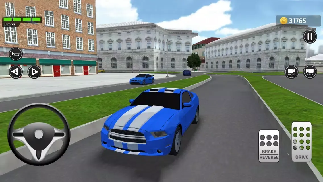Driving Trump Car Simulator 3D应用截图