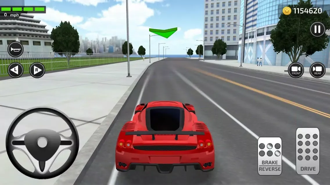 Driving Trump Car Simulator 3D应用截图