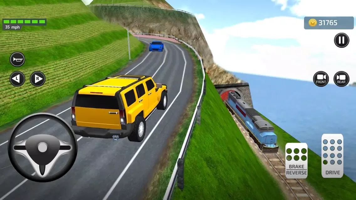 Driving Trump Car Simulator 3D应用截图