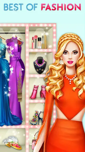 Capturas de pantalla de Fashion Diva Dress Up Stylist