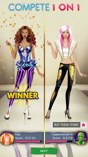 Capturas de pantalla de Fashion Diva Dress Up Stylist