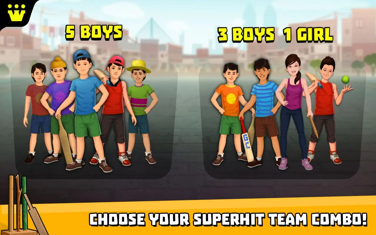 Gully Cricket Ekran Görüntüleri