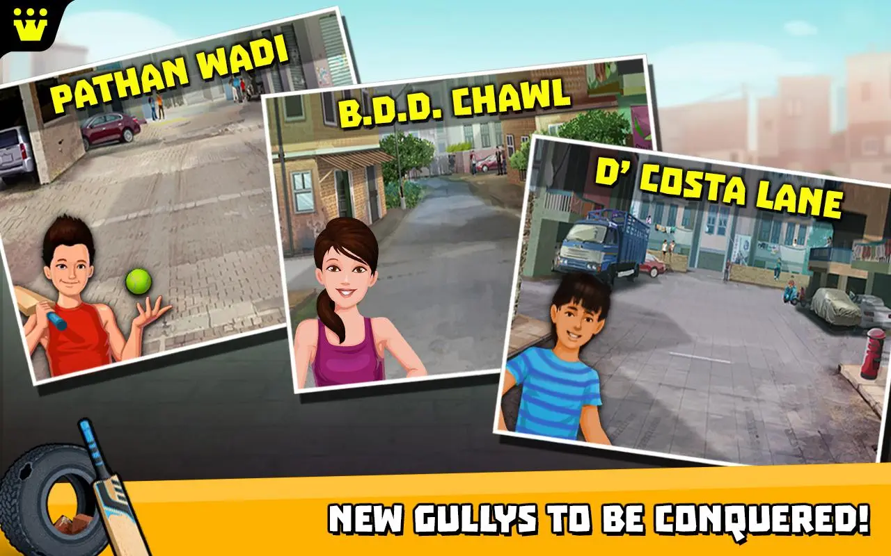 Gully Cricket Ekran Görüntüleri
