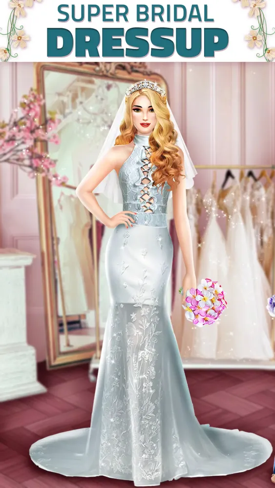Super Wedding Dress Up Stylist应用截图