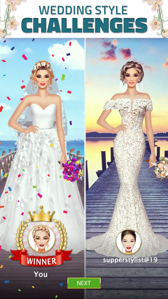 Super Wedding Dress Up Stylist应用截图