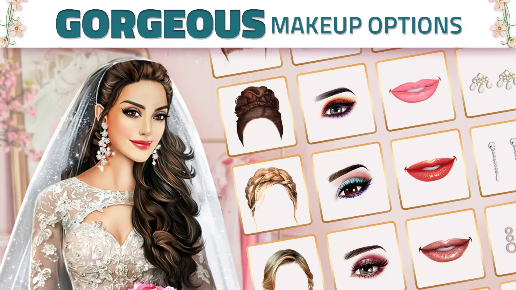 Super Wedding Dress Up Stylist应用截图