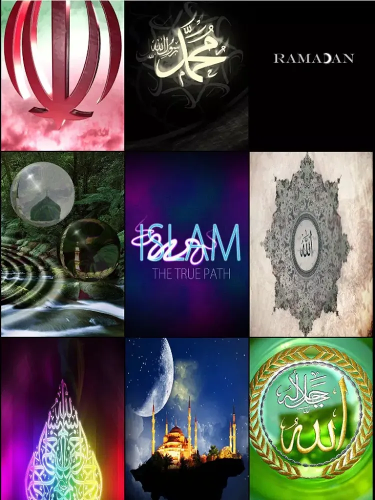 Capturas de pantalla de Allah, Islamic and Arabic Wallpapers HD iPad 