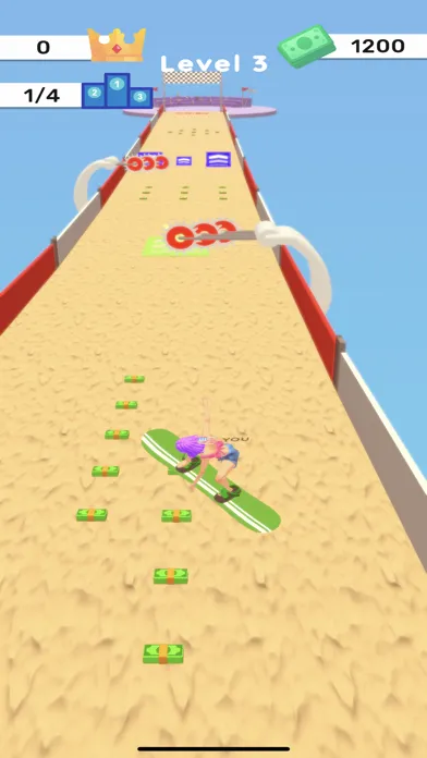 Скриншоты Sandboard Race