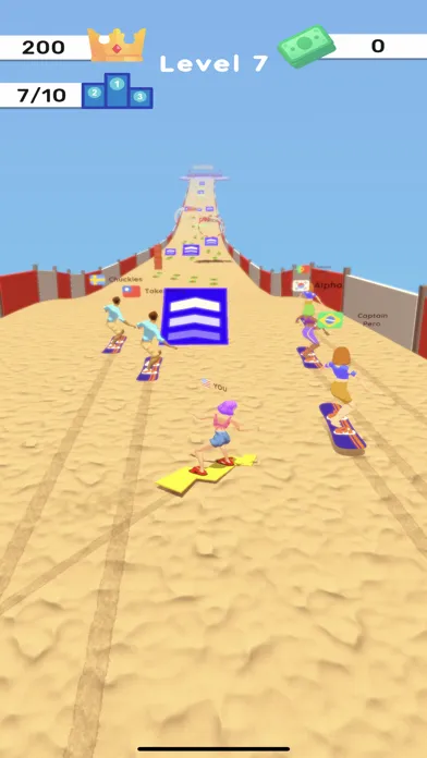 Скриншоты Sandboard Race