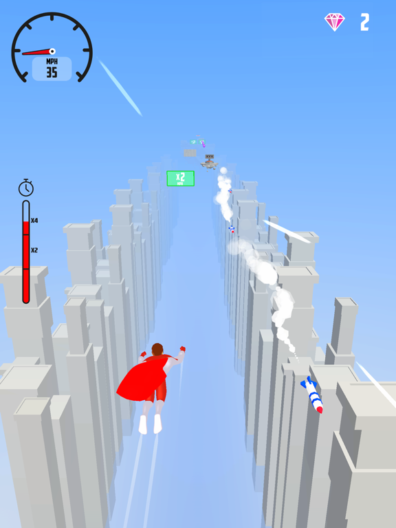 Super Rush 3D iPad 應用截圖