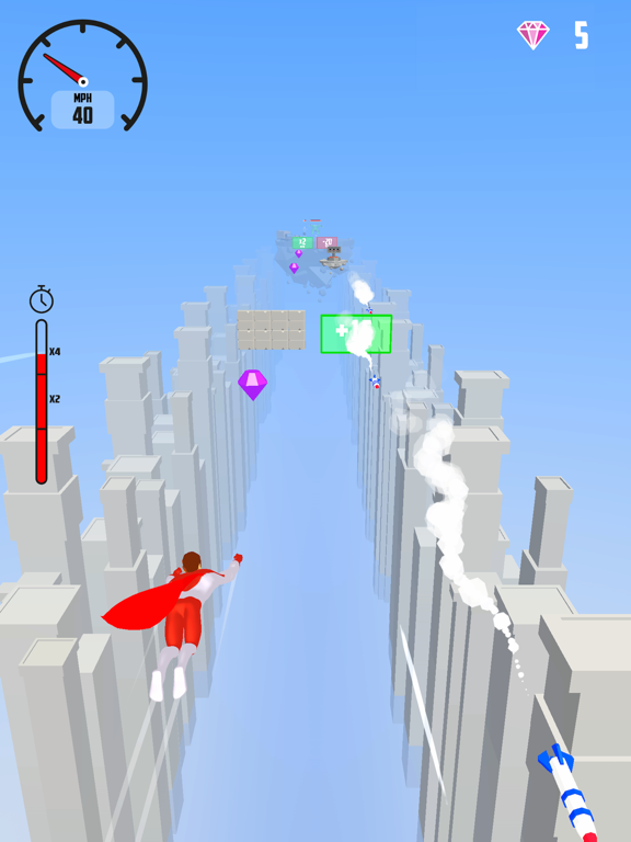 Super Rush 3D iPad 應用截圖