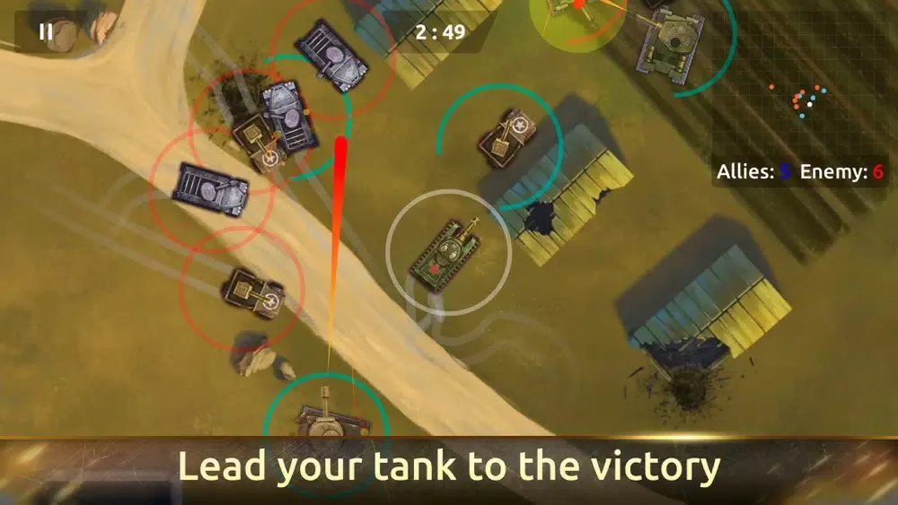 Capturas de tela do Global Tanks Arena