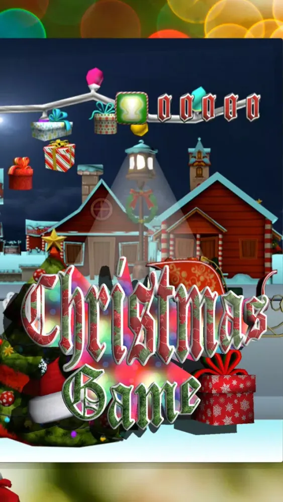 The Christmas Game FREE - 3D Cartoon Santa Claus Is Running Through Town! Screenshots