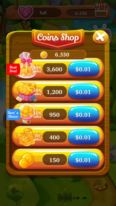 Capturas de tela do Candy Master 3