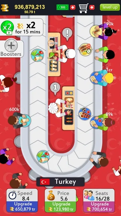 Screenshot di Idle Food Tycoon Game