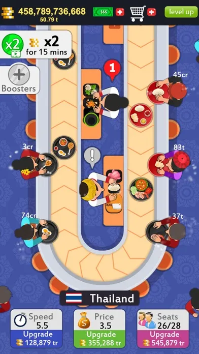 Screenshot di Idle Food Tycoon Game