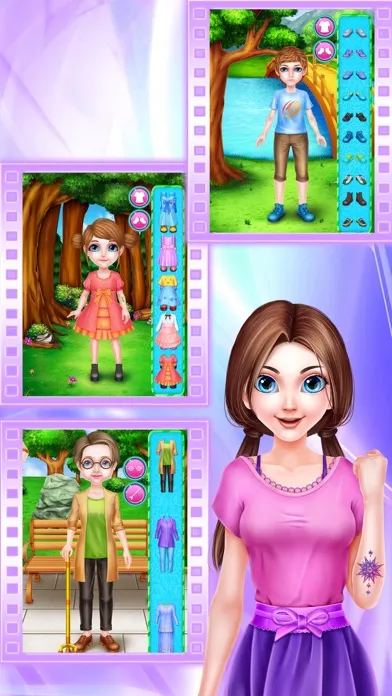 Capturas de tela do Evening Dress Desgin-Girl Game