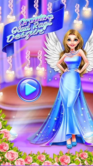 Capturas de tela do Evening Dress Desgin-Girl Game