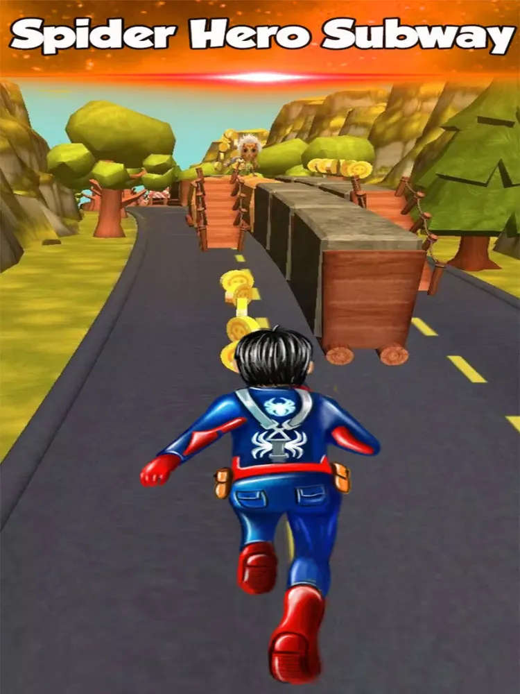 Capturas de pantalla de Subway Spider Hero iPad 