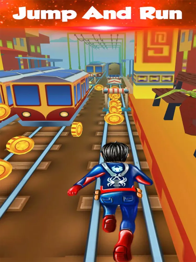 Capturas de pantalla de Subway Spider Hero iPad 